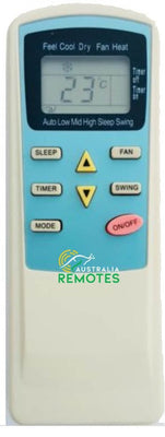 Air Con Remote For Chillair GYKQ-11E - KFR-64GW