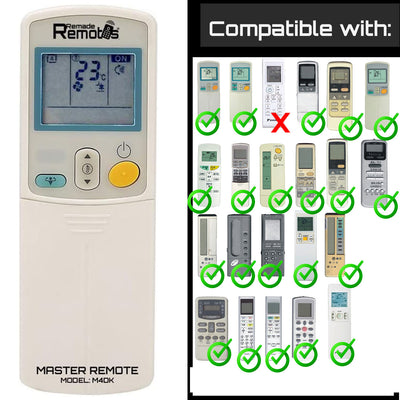 Master Universal Air Conditioner Remote for DAIKIN