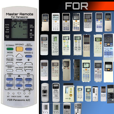 Universal Air Conditioner Remote for Panasonic AC Aircons