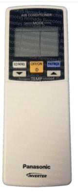 Panasonic A75C3662, A75C3662-1 AC Remote CS-E18JKR CU-E18JKR CS-E21JKR CU-E21JKR CS-E24JKR CU-E24JKR CS-E28JKR CU-E28JKR