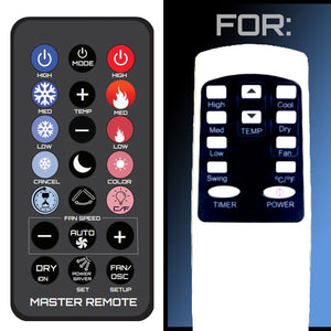 AC Remote For Portable Dimplex Model DAC****