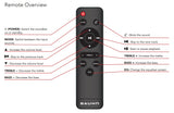 Replacement Remote for Bauhn Soundbar Models AS*
