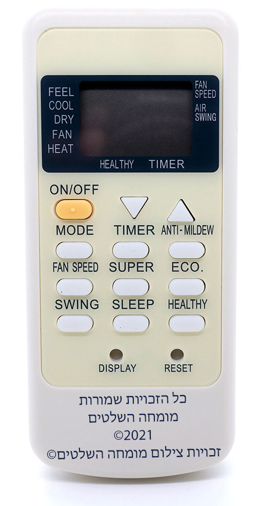 Air conditioner Remote For Fienza Model : LCT