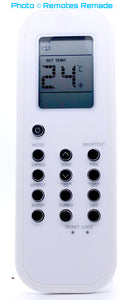 AC Remote for ActronAir Model: RG3  Actron Delonghi RG35D/BGEF RG35D2/BGEF RG35D3/BGEF Split SWA09C SWA12C SWA18C SWA24C SWA28C SWB26C SWB26E SWB36C SWB36E SWB52C SWB52E SWB70C SWB70E SWB82C SWB82E SWB82E SWB52C