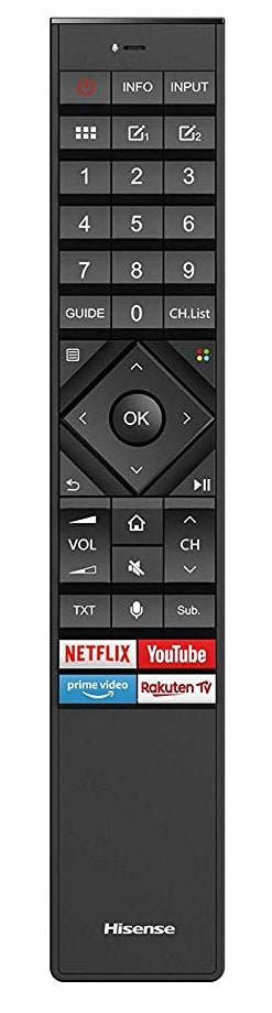 Remote for Hisense TV Models ERF3B70H Voice