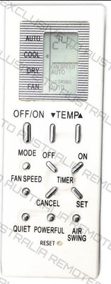 Panasonic AC Remote A75C2568 