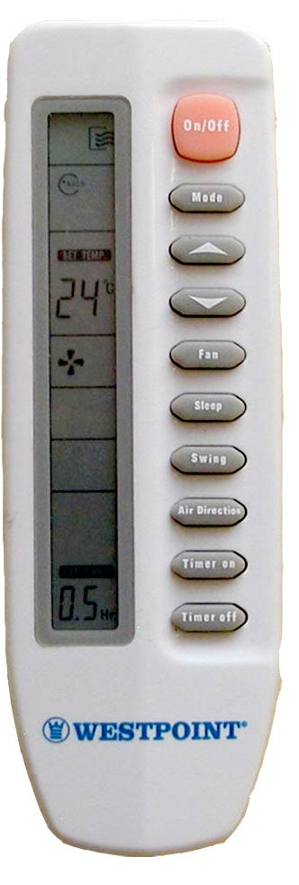 AC Remote For Westpoint