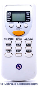 AirCond Remote for Nexair